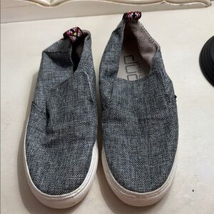 Hey Dude Charcoal Slip-On Loafers